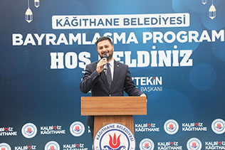 BAŞKAN ÖZTEKİN BELEDİYE PERSONELİ İLE BAYRAMLAŞTI